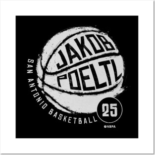 Jakob Poeltl San Antonio Basketball Posters and Art